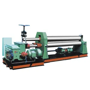 3 Rollers Plate Roll Bending Machine Rolling Machine