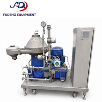 Centrifugeuse à disques autonettoyante Alfa VNPX 507 d'occasion en stock, 8400 tr/min, 11 kW, acier inoxydable 316, bon état pour la clarification des liquides