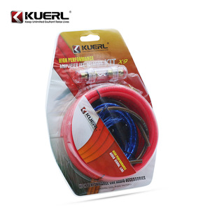 Kit de câblage d'amplificateur de voiture KUERL 8GA, câble audio haute performance pour modification automobile - Product Image 5