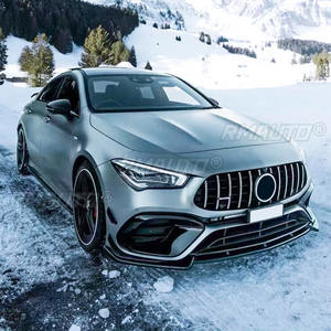 <b>Car</b> Accessories Front Bumper Lip Spoiler Splitter <b>Diffuser</b> Canard Lip <b>for</b> Mercedes CLA Class C118 CLA45 AMG 2019-2023 - Product Image 5