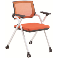Vente directe d'usine de mobilier de bureau moderne simple de haute qualité, chaise de bureau inclinable, durable et pliable