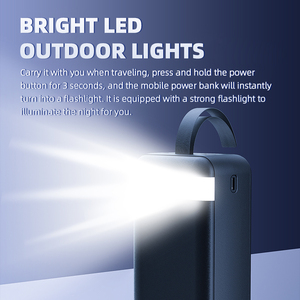 Hyto điện thoại di động ngân hàng 30000mAh 50000mAh OEM Powerbank sạc di động bên ngoài pin ngân hàng điện quà tặng với LED hiển thị - Product Image 3