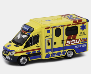 <span class=keywords><strong>Ambulancia</strong></span> de Aleación de Aluminio <span class=keywords><strong>a</strong></span> Escala 1:43 del Departamento Especial de Hong Kong, Modelo de Coche Pequeño de Juguete Fundido <span class=keywords><strong>a</strong></span> Presión, Colección Personalizada, Decoración del Hogar - Product Image 2