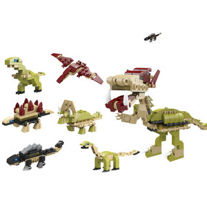 Tốt Nhất Người Bán Starmerry Động Vật ABS Nhựa Xây Dựng Khối Giáo Dục Xây Dựng Đồ Chơi Cho 5 Để 7 Năm Tuổi Unisex Mô Hình Đồ Chơi - Product Image 1