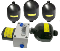 Nouvelles vannes d'accumulateurs à diaphragme en acier au carbone avec filetage de type, garantie 1 an, pièces hydrauliques