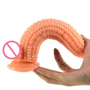 Nuevo Dildo Texturizado con Forma de Maíz, Tapón Anal Seductor, Material de PVC Suave, Masturbador Manual, Juguete Sexual para Mujeres y Hombres, 21 cm, Tamaño Grande - Product Image 2