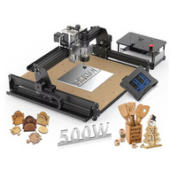 3 Axis 500W CNC grabador CNC4540 máquina enrutadora de madera para Metal acrílico PCB MDF grabado