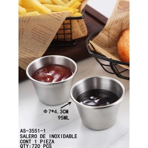 Confezione per tazze in acciaio inossidabile da 720 95ml capacità ristoranti forniture per la ristorazione - Product Image 1