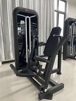 Machine de presse poitrine équipement de gymnastique plaque assise chargée fitness horizontal bras unique réglable