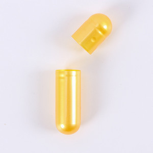 Capsules de gélatine dorées métalliques, capsules de gélatine couleur or, <span class=keywords><strong>taille</strong></span> <span class=keywords><strong>00</strong></span> 0, fabricant professionnel de capsules, prix de gros - Product Image 1