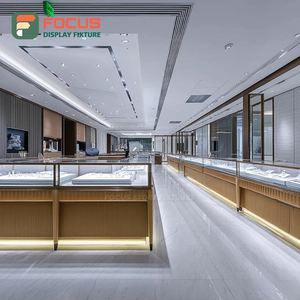 Exhibidor de Joyería Minimalista para Interiores de Tiendas, Acabado Laminado, Mueble de Exhibición para Espacios de Boutique - Product Image 4