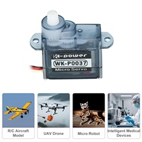 Moteur sans noyau haute vitesse Kpower P0037 0.07s pour avion RC en mousse, planeur, servo 3g 3.7g, micro-moteur servo