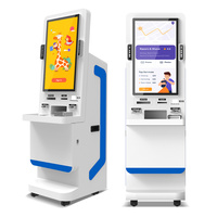 Kiosque d'Enregistrement des Visiteurs de 21,5, 32 Pouces, Machine de Gestion des Files d'Attente, Distributeur de Billets, Terminal de Paiement, Kiosque en Libre-Service