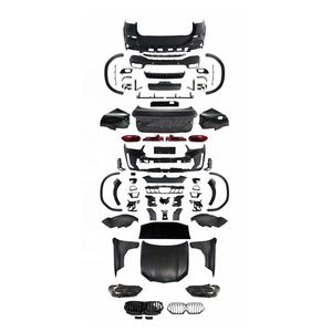 Kit de carrosserie pour <span class=keywords><strong>bmw</strong></span> X6 E71 Retrofit to 2024 X6 G06 LCI M-tech M <span class=keywords><strong>Sport</strong></span> Style 2008-2014 Auto Bumpers Hood - Product Image 1