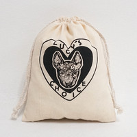 Petites pochettes en tissu taille personnalisée pochette à cordon de couleur naturelle avec méthode d'impression logo sac à cordon anti-poussière
