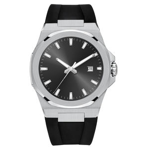 Montre de sport pour homme de luxe personnalisée, acier inoxydable 316L, saphir, analogique, multifonction, chronographe, résistante à l'eau, bracelet en caoutchouc - Product Image 3