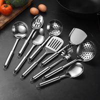 Articles de cuisine en acier inoxydable Offre Spéciale Cuillère de cuisson Louche Turner Ustensiles de cuisine Outils Ustensiles de cuisine