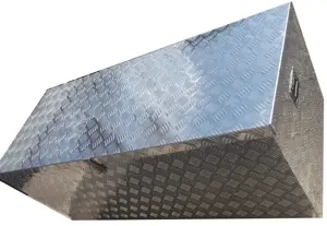 Изготовленный на заказ водонепроницаемый алюминиевый ящик для инструментов для грузовиков для кемперов для хранения прицепов из нержавеющей стали с поддержкой OEM для использования в мастерских