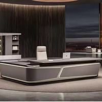 Nouvelle table de bureau de luxe Big Boss, design esthétique science-fiction, mobilier de bureau, table de direction, bureau de travail