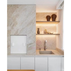 Heritage Fire Brazil Taj Mahal <strong>Marble</strong> <strong>Slabs</strong> for Fireplace Threshold <strong>Hearth</strong> <strong>Slabs</strong> and Transition Steps - Product Image 4