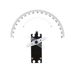 Motor sin escobillas de engranaje de Metal Digital de bajo perfil KST original de 18Kgf.cm 0.06sec para coche teledirigido, barco - Product Image 1