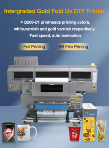 Vente en gros de gobelets en bois et verre machine d'<span class=keywords><strong>impression</strong></span> d'autocollants en chaîne A1 AB film en feuille d'or a et B pour imprimante UV DTF avec plastifieuse - Product Image 5