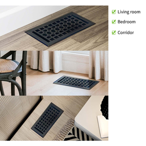 Lakeso Custom Sizes 2x10 4x10 6x10 2x12 4x12 6x12 2x14 Modern Decorative Hvac Floor Vent <strong>Register</strong> for Sale - Product Image 5