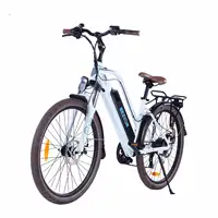 EU UK 26 pouces BEZIOR M2 PRO vélo cyclomoteur électrique Offre Spéciale 500W moteur 48V 12.5Ah batterie plein air lady urban vélo de route électrique