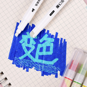 Bút Dạ Quang Tạo Hình 6 Dòng Bút Dạ Quang 6 Màu Đầu Lăn G-0547 Ma Thuật - Product Image 6