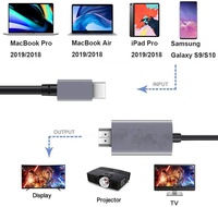 Cable USB C a 4K HDMI para MacBook Pro, series Samsung y más