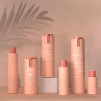 Bouteilles d'emballage cosmétique écologiques de nouveau style bouteilles rechargeables de 15ml 30ml 50ml bouteilles de pompe de lotion sans air avec bouteille remplaçable