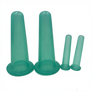 Juego de 4 Copas de Silicona para Ventosas Faciales al Mejor <span class=keywords><strong>Precio</strong></span>, Productos de Masaje con Ventosas al Vacío al por Mayor - Product Image 1