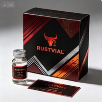 Étiquettes autocollantes en vinyle imperméables personnalisées en gros avec logo pour flacons de peptides, autocollants pour bouteilles de 3 ml, 5 ml, 10 ml, impression personnalisée pour boîtes de liquides