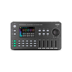 <span class=keywords><strong>Carte</strong></span> <span class=keywords><strong>son</strong></span> multi-canaux <span class=keywords><strong>pour</strong></span> diffusion en direct, mixage audio <span class=keywords><strong>pour</strong></span> podcast, jeux, chat vocal, enregistrement avec effets intégrés - Product Image 2