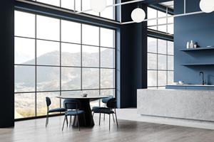Plateau de table en pierre frittée robuste au design industriel, pour usage commercial, applications extérieures et hôtelières, sans bordure métallique - Product Image 5