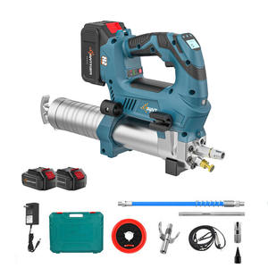 двойной насос для смазки с литиевой батареей Электрический смазочный пистолет автоматический беспроводной смазочный пистолет - Product Image 5