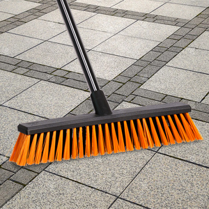 <span class=keywords><strong>Balai</strong></span> à pousser robuste pour extérieur, à poils rigides, pour terrasse, cour, entrepôt, sol en béton, garage, jardin, toilettes - Product Image 6