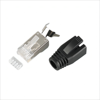Câble Ethernet Cat8 40 Gbit/s S/FTP RJ45 à prix d'usine, cordon de brassage en cuivre pur PVC disponible en longueurs de 1m, 2m, 3m, 5m, 10m, 15m, 30m