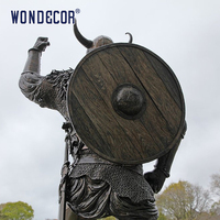 Personnalisez une célèbre statue nordique grandeur nature Viking en bronze