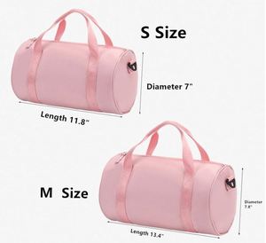 Sac de sport personnalisé pour femme/homme, sac de week-end, sac de voyage avec nom, compartiment sec/humide séparé, sac de gym - Product Image 4