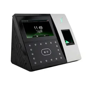 Zk iface 702/uface 202 sistema biométrico, impressão digital, reconhecimento facial, máquina de atendimento, sistema de controle de acesso à porta