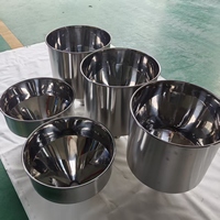 Trémie métallique compacte sur mesure, prix usine, pour le traitement et le mélange d'aliments, de liquides et de poudres, qualité alimentaire