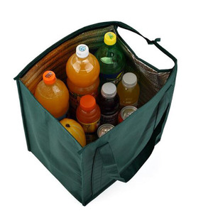 Bolsa Térmica Reutilizable para Compras y <span class=keywords><strong>Almuerzo</strong></span>, con Logotipo Personalizado, Ecológica, de Tela No Tejida, Aislante, Impermeable, con Cierre, Color y Tamaño Personalizables - Product Image 3