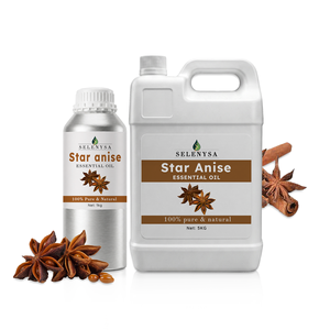 Aceite de Anís Estrellado Orgánico Puro 100% Puro, Destilado al Vapor, Aceite Esencial a Granel <span class=keywords><strong>para</strong></span> Aromaterapia y Cuidado de la Piel - Product Image 1