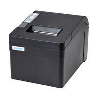 Couleur de l'imprimante de reçus de point de vente de bureau Xprinter XP-T58K avec port Ethernet USB et compatibilité Linux prend en charge les systèmes Windows Mac