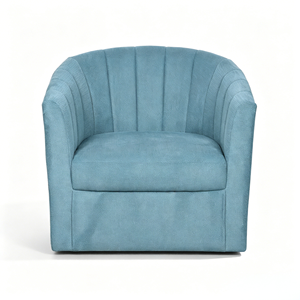 Poltrona Girevole CARLFORD dal <span class=keywords><strong>Design</strong></span> Moderno <span class=keywords><strong>per</strong></span> <span class=keywords><strong>Soggiorno</strong></span>, Poltrona Singola <span class=keywords><strong>per</strong></span> Camera da Letto e Toeletta - Product Image 4