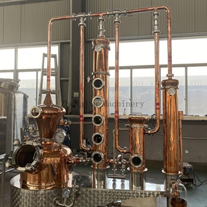 Alambique <span class=keywords><strong>de</strong></span> Cobre ZJ 100L Multifuncional para Destilación <span class=keywords><strong>de</strong></span> Whisky, Brandy, Ginebra y <span class=keywords><strong>Ron</strong></span> Premium con Tubería <span class=keywords><strong>de</strong></span> Cobre y Sistema <span class=keywords><strong>de</strong></span> Limpieza CIP - Product Image 4