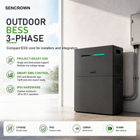 Système de stockage d'énergie par batterie avec batterie LiFePO4 empilable 51,2 V pour BESS extérieur triphasé