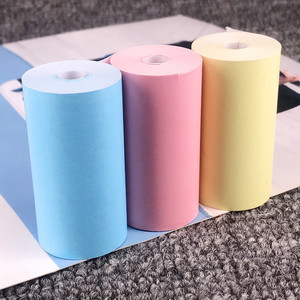 Thermisches Aufkleberpapier 57x30mm 3 Rollen Selbstklebend Mini Tragbarer Fotodrucker Paperang für <span class=keywords><strong>Poooli</strong></span> 203DPI Lagerbestand - Product Image 4