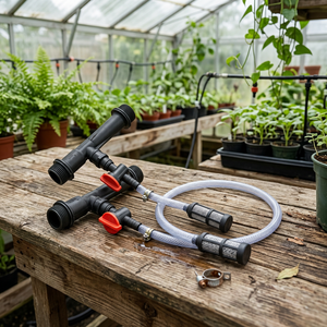 Inyector Venturi de Plástico con Puerto de Succión Negro para Riego Agrícola y de Cultivos, Hecho en India - Product Image 3